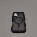 Magnetic for iPhone 16 Case, [Compatible with MagSafe][Military Grade Drop Protection][Heavy Duty Protection][Non-Slip][Shockproof] 2-Layer Durable Bumper Phone Case 6.1''-Black