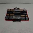 Heavy Duty Hot Dog Roasting Sticks for Campfire, Extendable Marshmallow Sticks for Fire Pit, 32" Long Smores Sticks, Stainless Steel Skewers for Hotdogs and Smores, Beech Wood Handle, 4 Pack