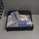 Comforter Set Full Size, Marble Black Gold Stone Soft 3 Pcs Bedding for Kids and Adults, Gray Vintage Retro Comforter Set with Pillowcase, for Bedroom Bed Decor