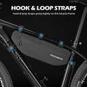 ROCKBROS Bike Frame Bag Waterproof Bike Triangle Bag Bicycle Under Top Tube Bag Corner Pouch Storage Bag Approx. 3 Litres for Cycling Accessories