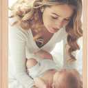 20x40 Frame Natural Woodgrain,Rustic 40x20 Picture Frame, Art Pic Hanging Poster Frame, 20 by 40 Gallery Family Concert Portrait Photo Frame Anniversary/Birthday/Wedding/Thank you/Christmas Gift