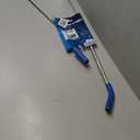 Toilet Auger, Toilet Snake Drain Clog Remover Tool, Drain Cleaning Tool 3/8"" x 64.75"" - Durable, Rust-Resistant & Multi-Size for Household Clogs (338), Blue, Silver