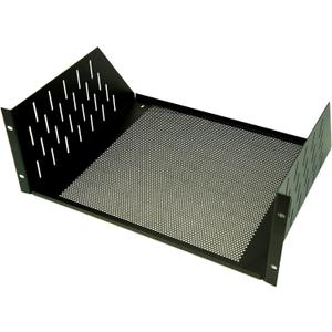 Penn Elcom R1194/4UVK Vented Rack Shelf 4U Steel, Black