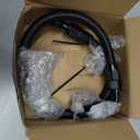 X AUTOHAUX Car Braided Fuel Line Hose for Honda Accord Civic Prelude CRX CR-V for Acura Integra B/D Series D15 D16 B16 B18 B20 B16A B18C Braided Fuel Line Oil Hose