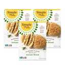 Simple Mills Almond Flour Baking Mix, Artisan Bread Mix - Gluten Free, Plant Based, Paleo Friendly, 10.4 Ounce (Pack of 3)BB: 11/20/2026