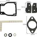 1395-811223-1 18-7211-1 Carburetor Rebuild Kit Replacement for 30 40 45 50 55 60 65 70 75 80 90 Hp Mercury Mariner Outboard Engines 3 Pack