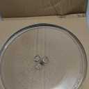 12" Microwave Glass Plate Replacement W11367904 W11291538 W10337247 W11443145, Compatible with Microwave Glass Turntable Plate WMH31017 WML55011 12 Inch Microwave Plate