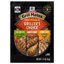 McCormick Grill Mates Griller's Choice Chicken Marinade Mix, 1.12 oz,BB: 08/31/2027
