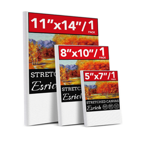 3 Pack Canvases for Painting with Multi Pack24x16, 5x7, 8x10, Painting Canvas for Oil & Acrylic Paint