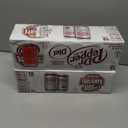 2 x Diet Dr Pepper Soda, 12 fl oz cans, pack of 12 (EXP 11/09/26)
