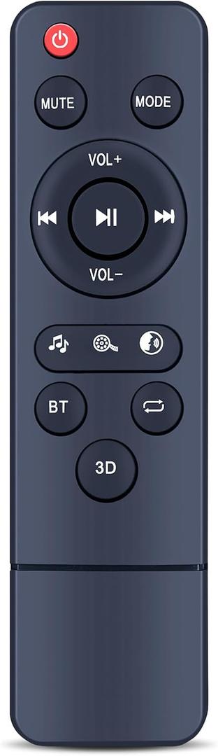Replacement Remote Control Compatible with Wohome Soundbar S88/S89/S9920, S06 SO6
