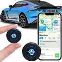 Mini GPS Tracker for Vehicles,Tracker Device for Vehicles No Subscription No Monthly Fee Portable Real-Time Tracking GPS Tracker for Car Kids Dogs Trucks Magnetic GPS Tracking Device
