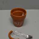 VELENTI Plant Pot Mug - Plant Lover Mug with Metallic Shovel Ornament - Fancy Gifts for Women, Men - Birthday Gift for Women - Cute Gifts for Mother's Day, Christmas