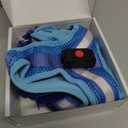 Light Up Dog Harness - LED Dog Harness Rechargeable, No Choke Illuminated Glow Dark Harness Vest Waterproof for Medium Large XL Dogs for Camping Night Safety Walking-Blue,M