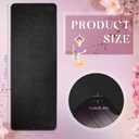 Timgle 6 Pcs 10mm Thick Yoga Mat Bulk 68 x 24 Inches Anti-slip Tear-resistant Exercise Mat Adult Gym Mats for Fitness, Stretching, Workout and Studio, Outdoor Yoga, Pilates