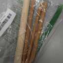 Coopay Large Crochet Hooks 15mm 20mm 25mm 30mm Wooden Crochet Hook Set for Chunky Yarn, Sturdy Big Bamboo Crochet Needles for Crocheting Huge Crochet Hooks for Thick Blanket & Large Project