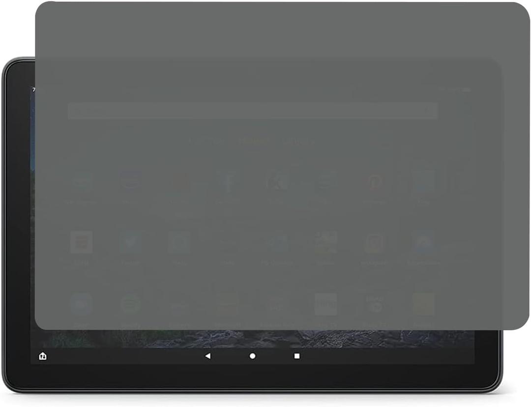 Privacy Screen Protector Designed for Fire HD 10 tablet 10.1 inch 11th generation 2021 release Anti Spy Film Matte Anti Spy Film TPU Guard Protectors Sticker