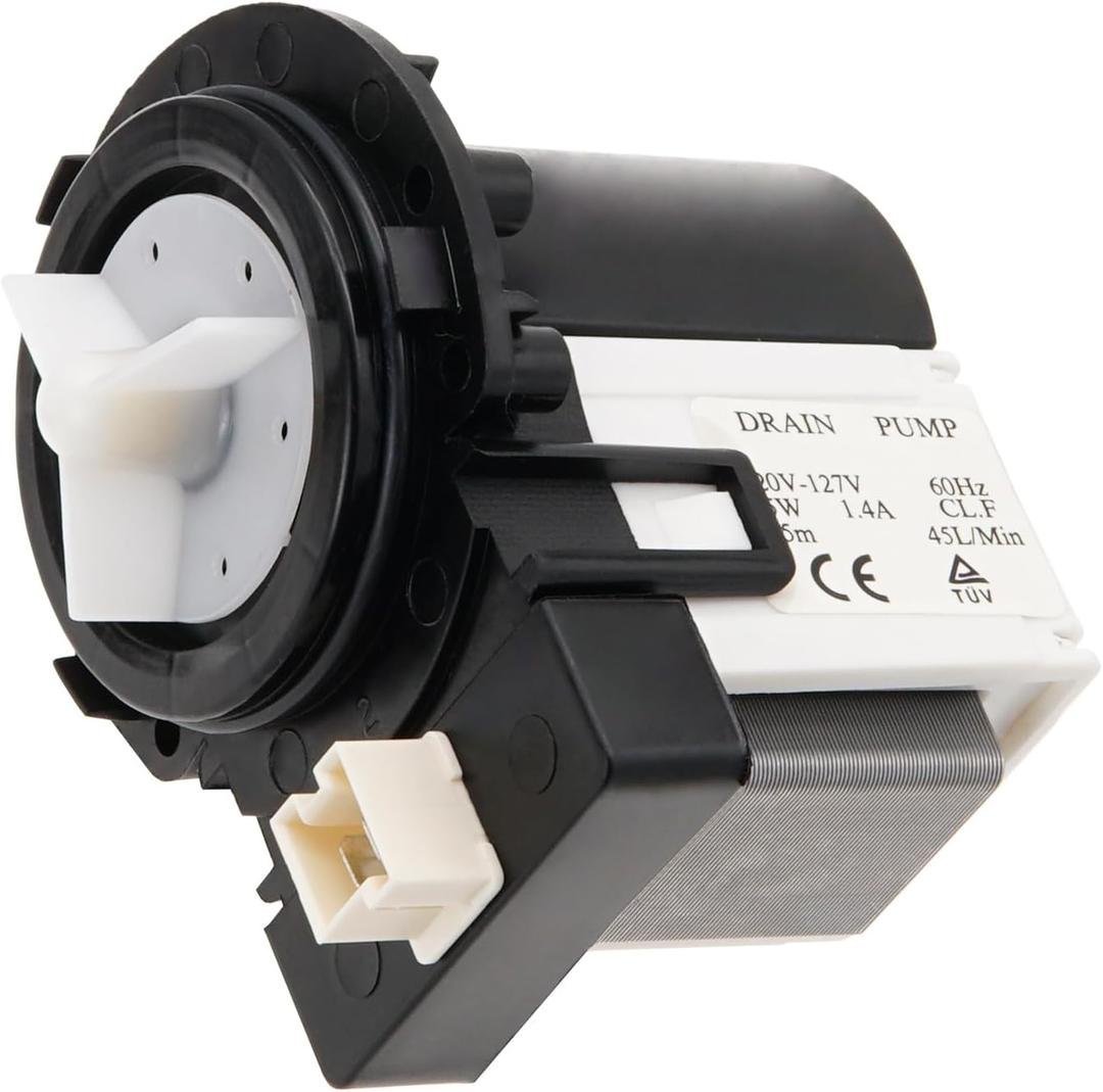 Siwdoy 34001340 WP34001340 Drain Pump Motor (ONLY MOTOR) Compatible with Amana, Maytag, Inglis Washer Replaces AP6008431 PS11741568