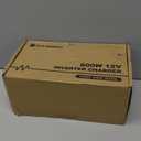 ECO-WORTHY 600W Inverter Charger, Pure Sine Wave Inverter with 25A LiFePO4 Battery Charger, 12V DC to 110V AC Converter for UPS Backup Power Deep-Cycle Batteries RV Boat Home