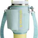 STANLEY All Day Quencher Carry All for 40 oz Tumbler with Handle | Crossbody Bag with Phone Holder Pocket, Card Sleeve & Detachable Strap | Water Bottle Carrier Bag | BPA-Free | (Mist)