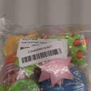 SOOKOO 5 Styles 150 PCS Assorted Color Felt Flowers for Art and Craft DIY Sewing Handcraft (Heart, Flower, Smile Face, Star, Crown)