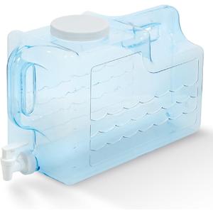 Arrow Home Products 3 Gallon Drink Dispenser for Fridge - Plastic Beverage Dispenser with Spigot for Easy Dispensing - BPA Free Plastic - Convenient Handle, Easy-Pour Spout