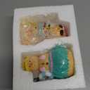 Bucherry 2 Pcs Winter Beach Snowman Figurines with Light Winter Resin Coastal Snowman Decorations Xmas Table Centerpieces for Office Home 3.5 x 3.5 x 5.9