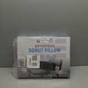 PT ENDORSED Donut Pillow for Tailbone Pain Relief, Hemorrhoid Pillow for Sitting, Donut Seat Cushion Post Surgery, Lifting Cushions for Postpartum Pregnancy, Coccyx, Bed Sore Cushion Butt Pillows (Medium - 17.5" x 14" x 2.75")