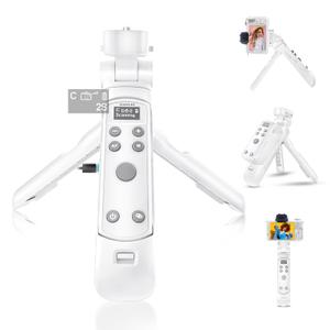 Wireless Rechargeable Camera Remote Shooting Grip Tripod with OLED Screen