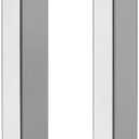 TOGU TG-R3825 Heavy Duty Commercial Grade 600mm/24 inches Square/Rectangle Shape Solid 1.2mm Thick Stainless Steel 304 Push Pull Door Handle, Mirror Polished Chrome Finish