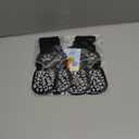 KOOLTAIL Dog Socks Shoes for Hot Pavement, Breathable & Warm Winter Dog Booties to Prevent Licking Paws for Small Medium Large Senior Dogs,Non Slip Grippy Pet Boots & Paw Protectors for Hardwood Floor (Large(4 Pack), Grey+black)