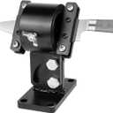 SCOTTCHEN Swivel Knife Making Vise, Knife Vise Tool, Knife Making Clamp,Work Bench Vise Tilts Rotates for Knife Making 360 Degree-1 Pack