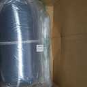 Amazon Basics 5-Piece Lightweight Microfiber Comforter Set with Sheets, Bed-in-a-Bag, Navy with Grey Plaid Bedding, Twin/Twin XL