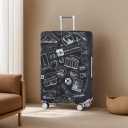 Travelkin Luggage Covers For Suitcase Tsa Approved,Suitcase Cover Protector Fit 26-28 Inch Luggage
