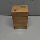 5 x Vitalizart Red Velvet Ribbon Set 3/8" x 15 Yd Burgundy Wooden Spool Fabric Trim 3 Rolls * 5 Yd for Christmas Wreath Decoration Handmade Craft Ornaments Gift Wrapping & Bow Making