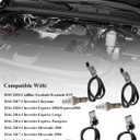 MOHANO 250-241133 234-4763 Upstream & Downstream 4pcs Oxygen O2 Sensor Compatible with Cadillac Escalade, Fits for Chevy Express Cheyenne Silverado 1500/2500, GMC Savana 2500/3500 GMC Sierra 1500