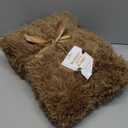 Sloth Wearable Hooded Blanket for Adults - Fluffy Super Soft Shaggy Faux Fur, Fuzzy Warm Cozy Plush Furry Fleece & Sherpa Hoodie Throw Cloak Wrap - Sloth Gifts for Women Adults and Kids