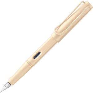 Lamy Safari Cosy Fountain Pen 020 Special Edition, Modern Fountain Pen in Cream Colour with Ergonomic Grip and Timeless Design, Nib Size M, Special Model, Pack of 1