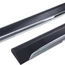 Front and Rear Driver Side Door Lower Molding Trim for Toyota Highlander 2011-2013