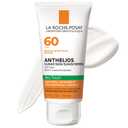 La RochePosay Anthelios Clear Skin Sunscreen Dry Touch SPF 60, Oil Free Sunscreen For Face, Oil Absorbing, Broad Spectrum SPF + Antioxidants, NonGreasy, Oxybenzone Free, Travel Size