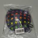 Bikini Set for Women Two Piece Swimsuit V Neck String Bathing Suit Halter Top Tie Side Bottom (One Size, Flag)