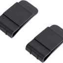 MIMIRACLE Belt Clip for V4 Plus(Type-C Version)/Q7/Q2/V7/Q8/MS8/MS20, Referee Headset Accessory Motorcycle Helmet Clips for Helmet Headset -2Pack