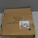 LAPTAIN Small Round Side Table, 13 Inch Solid Wood Drink Table with Pedestal Base, 20.5 Inch Tall Accent Martini Table for Living Room, Bedroom, Sofa & Small Spaces, Espresso