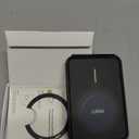 MOFT Phone Tripod Wallet for iPhone, Mulit-Angles, Lightweight & Portable Phone Stand, MOVAS Vegan Leather Magnetic Wallet, Strong Magnets, NFC Card Holder,Travel Essential, Jet Black (With Card Slot)