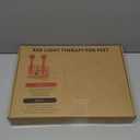 Red Light Therapy for Feet, 320 LEDs Dual Wavelength Full Coverage Red Light Therapy for Foot, Red light Therapy for Feet & Ankle Pain with Adjustable Controller (Black)