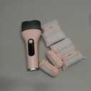 AdamPark Electric Callus Remover for Feet, Rechargeable Portable Electronic Foot Callus Remover 2-in-1 Wet/Dry Foot Scrubber Electric Toot File for Hard Cracked Dry Dead Skin（Pink）