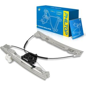 PHILTOP Front Left Power Window Regulator for Avenger Sedan 11-14(Power)