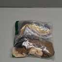 AHONEY Headbands for Women Non Slip, 10 Pack Thin Hair Band & Wide Twist Headband for Women's, Cotton Elastic Hair Accessories for Workout Yoga Running (Brown), One Size