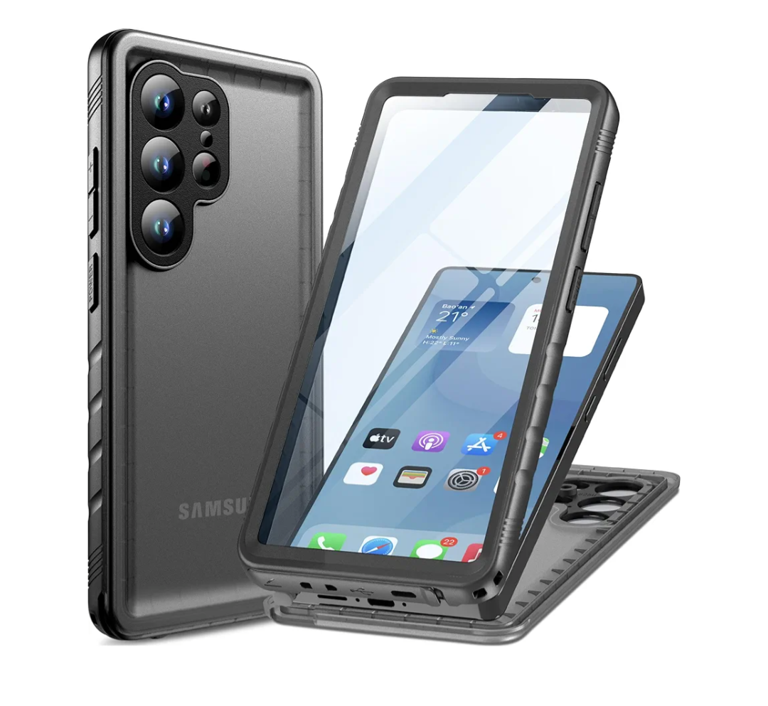 Cozycase for Samsung Galaxy S25 Ultra Waterproof Case - 360 Heavy Duty Full Body Protection/Shockproof/Dustproof/Double/Front and Back/IP68/S 25 Ultra Protective Case with Screen/Camera Protector Slim