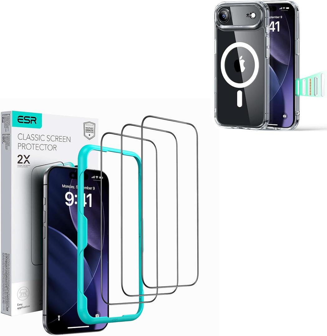 ESR for iPhone 17 Air Case with Screen Protector